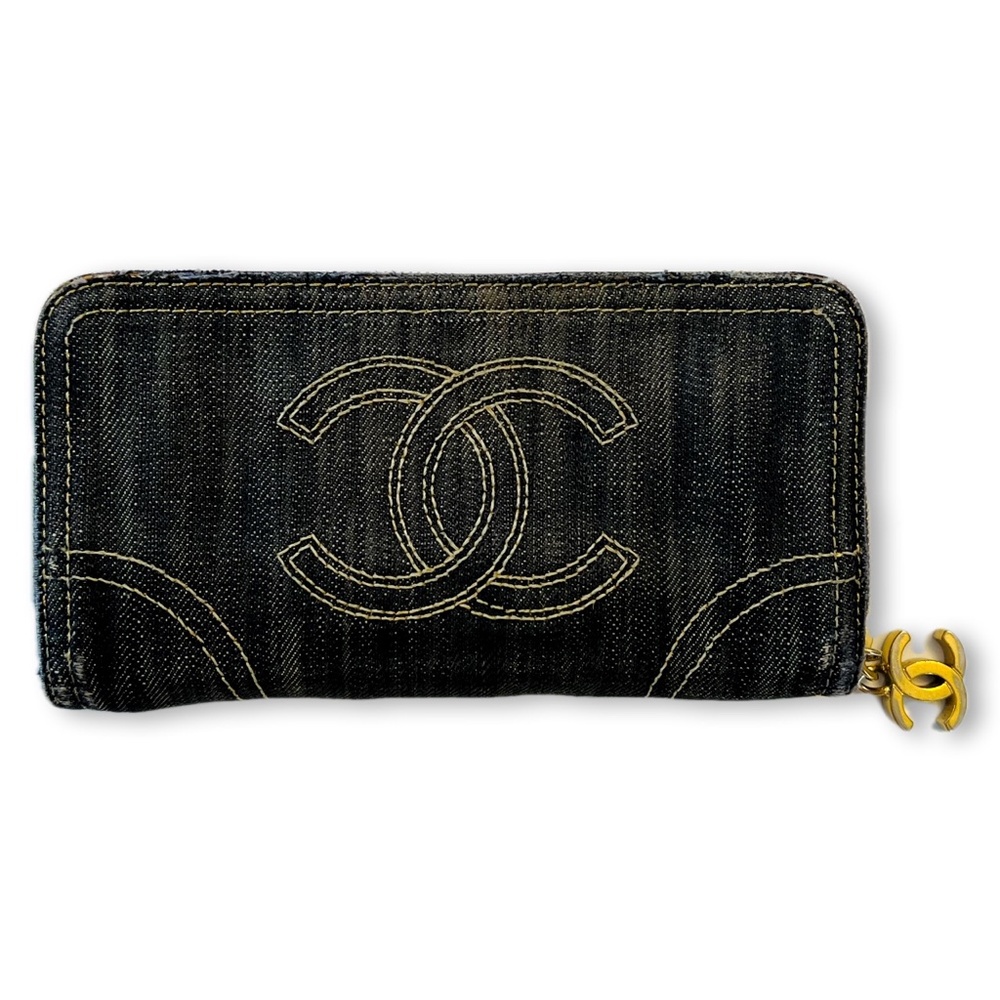 Chanel Denim Wallet